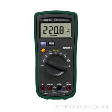 Digital Multimeter AC/DC Pocket Tester Meter Measurer MS8215A
